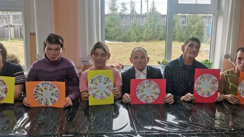   Осеннее творчество и геометрия